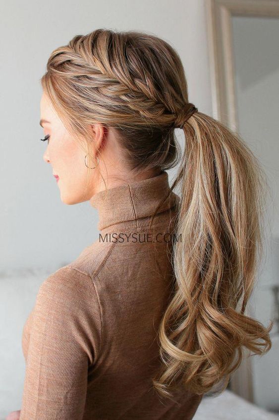 Long Hair Ponytail Hairstyles