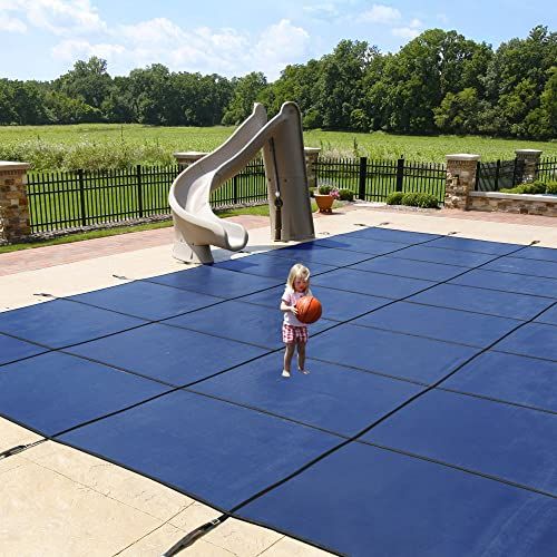 Blue Wave Pool Cover In 2020 Pool Safety Covers Pool Landscaping Backyard Pool Landscaping