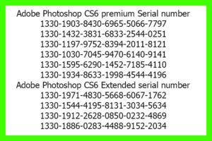 adobe photoshop cs6 serial number 2017 adobe photoshop cs6 serial number 2017