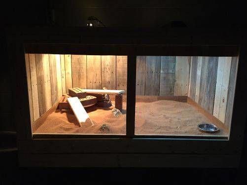 View Topic Custom Enclosure From A Dresser Bearded Dragon Habitat Baby Bearded Dragon Bearded Dragon Terrarium Diy