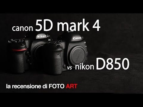 Canon Eos 5d Mk4 Vs Nikon D850 Reflex A Confronto Prova E Recensione Youtube Canon Eos Eos Nikon