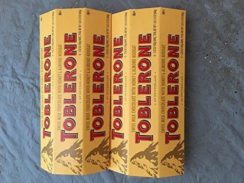 Toblerone 2 Pack 6 3 52oz 12 Total Bars Of Each Of Swiss Milk