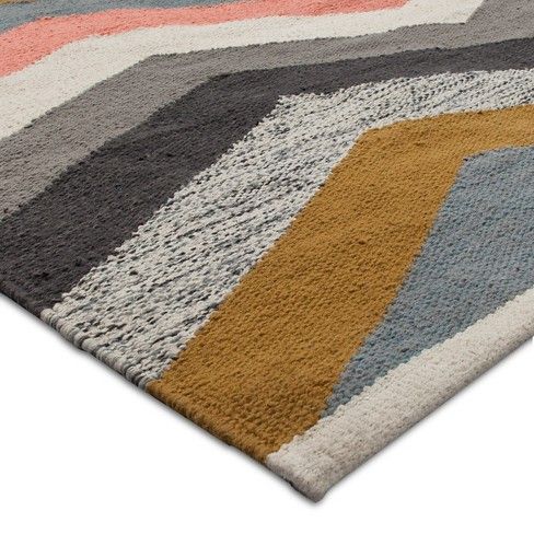 Give Any Room A Sleek Update With This Multi Chevron Stripe Area Chevron Stripe