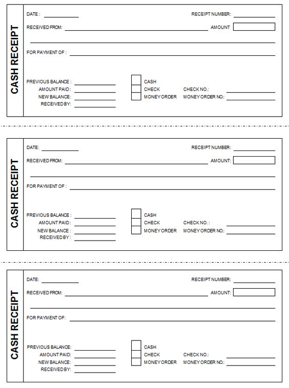Free Receipt Template Rent Receipt and Cash Receipt Forms - cash payment receipt form Free Receipt Template Rent Receipt and Cash Receipt Forms - cash payment receipt form