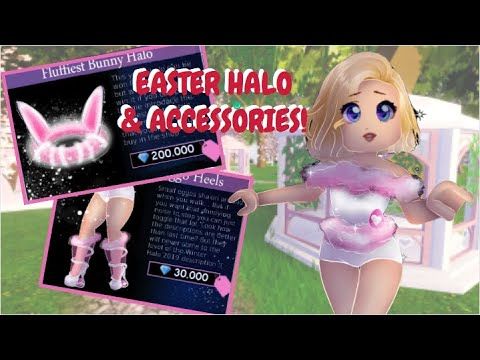 Easter Sets And Buyable Easter Halo Roblox Royale High Tea Concepts Youtube In 2021 Baby Doll Set High Pictures Roblox