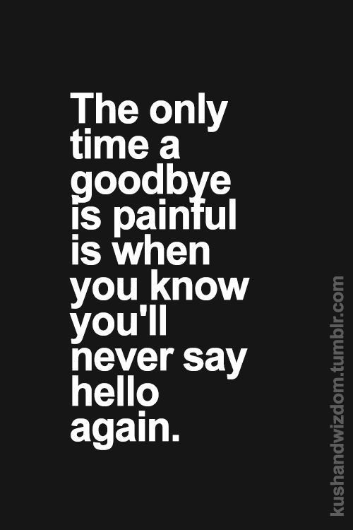 good-bye