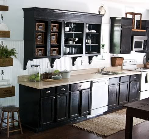 Black Cabinets In Small Kitchen Kitchens Forum Gardenweb Modern - What Color To Paint Cabinets With White Appliances Black Cabinets In Small Kitchen Kitchens Forum Gardenweb Modern - What Color To Paint Cabinets With White Appliances