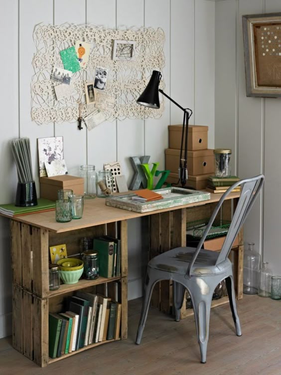 Dicas e Ideias de Decoração com Caixotes de Feira – Lindo, Barato e Funcional | Revista Artesanato