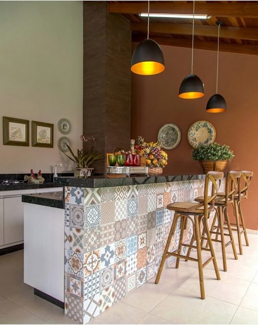 varanda gourmet pequena com acabamento