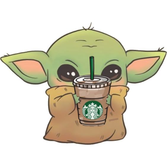 Pin by Whitney Bacon on Baby Yoda in 2021 | Star wars background, Yoda wallpaper, Kawaii girl draw⦠| Cute cartoon wallpapers, Cute cartoon drawings, Yoda wallpaper