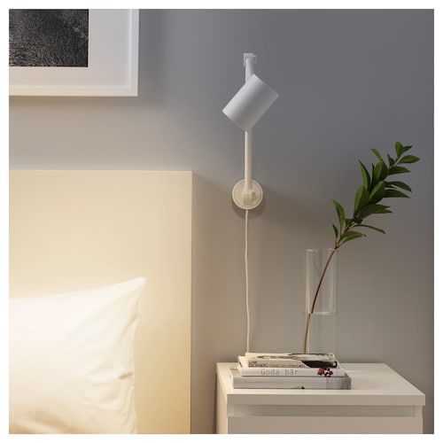 Nymane Arbeits Wandleuchte Weiss Ikea Deutschland