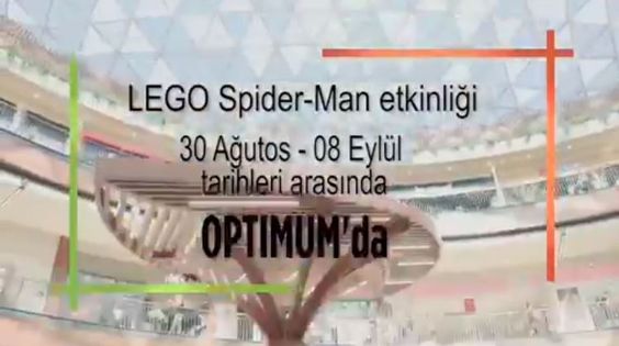 Izmir Optimum Lego Spider Man Etkinligi Orumcek Adam Legolar Atlantis