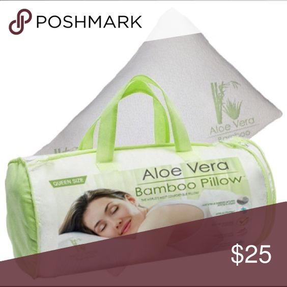 NWT aloe Vera bamboo pillow king size NWT aloe Vera bamboo pillow king size