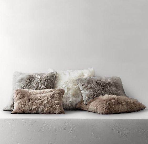 Suri Alpaca Fur Pillow Cover