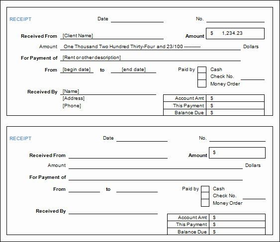 Blank Taxi Receipt Templates Receipt Template Word Template Templates