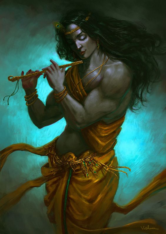 KRISHNA_ART_VISHNU, vishnu kuttikkatt