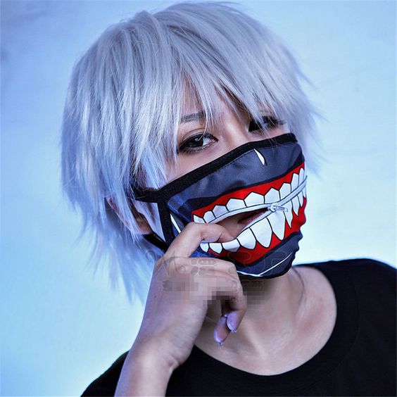 Tokyo Ghoul Dust Mask #shutupandtakemyyen #anime #cosplay #tokyoghoul #kenkaneki #kanekiken #animemerch #animemerchandise #merch #merchandise #facemask #dustmask #tokyoghoulmerch #tokyoghoulmerchandise