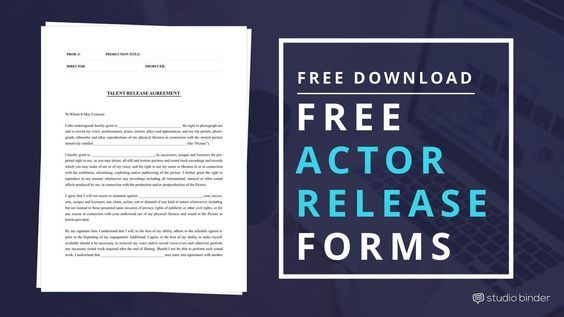 Download Free Actor Release Form Template Filmmaking, Free films - sample actor release form Download Free Actor Release Form Template Filmmaking, Free films - sample actor release form