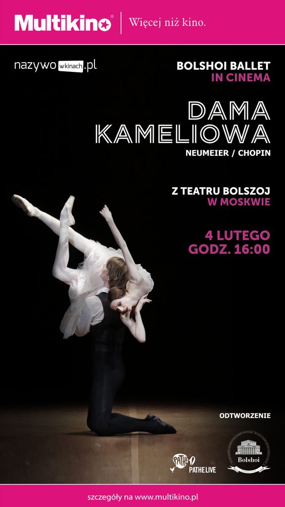 Dama Kameliowa - Teatr Balszoj - Multikino