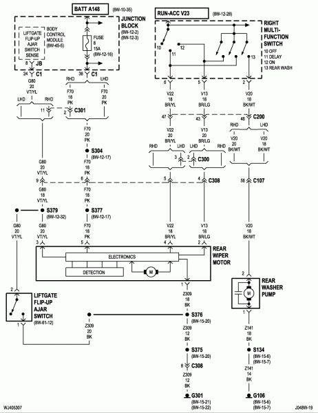 2004 Jeep Grand Cherokee Wiring Diagram | 2005 jeep grand cherokee, Jeep grand cherokee, 2011 jeep grand cherokee 2005 Jeep Grand Cherokee Headlight Wiring Diagram Pinterest