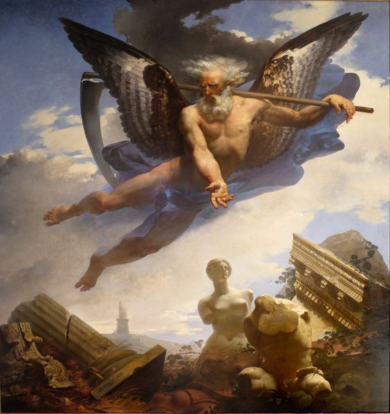 La Venus de Milo aparece representada en muchas obras pictóricas a partir de su descubrimiento, como en El Tiempo mostrando las ruinas que causa y las obras maestras que saca a la luz, obra de Jean Baptiste Mauzaisse La Venus de Milo aparece representada en muchas obras pictóricas a partir de su descubrimiento, como en El Tiempo mostrando las ruinas que causa y las obras maestras que saca a la luz, obra de Jean Baptiste Mauzaisse (1822), París