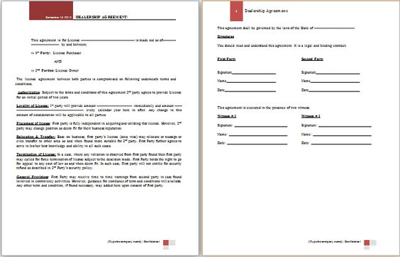 franchise agreement template at worddoxorg Microsoft Templates - credit agreement franchise agreement template at worddoxorg Microsoft Templates - credit agreement