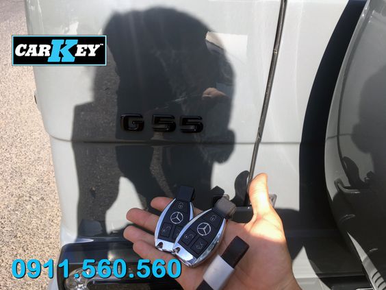Chìa khóa ô tô Mercedes G55 Chìa khóa ô tô Mercedes G55