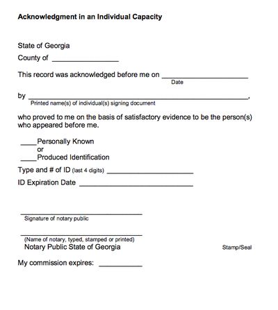 This is a sample of a Georgia birth certificate acceptable for - notary template This is a sample of a Georgia birth certificate acceptable for - notary template