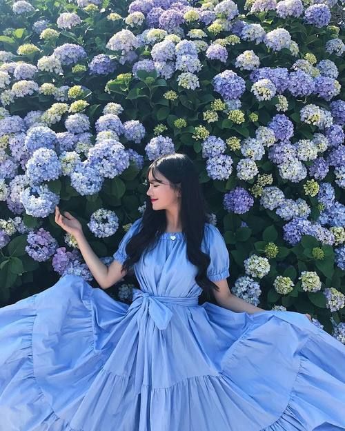 ÐаÑÑинка Ñ Ñегом «blue, flowers, and ulzzang»