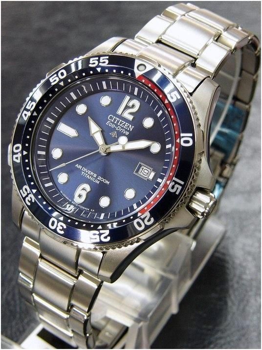 Citizen Promaster Air Diver PMX56-2812. 43mm Eco-drive. Runs around $300.