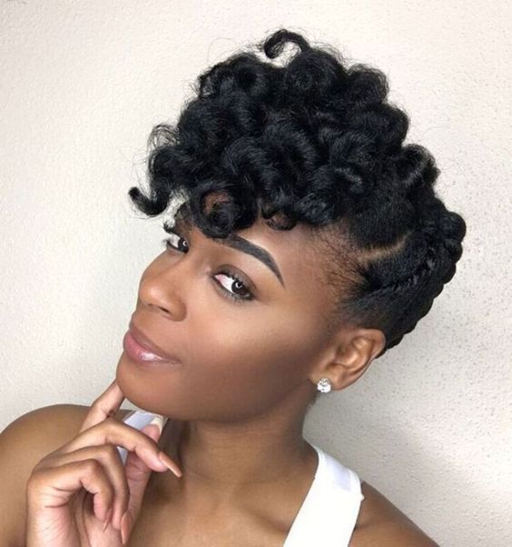 short hairstyles for curly hair