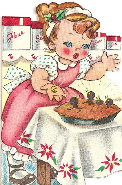 Cute vintage Christmas card