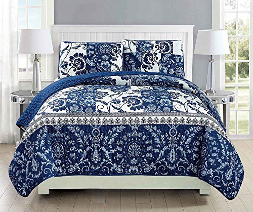 Linen Plus King California 3pc Quilted Bedspread Set Https California King 3pc Quilted Bedspread