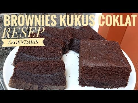 Resep Brownies Kukus Coklat Empuk Lembut Youtube Brownies Resep Coklat