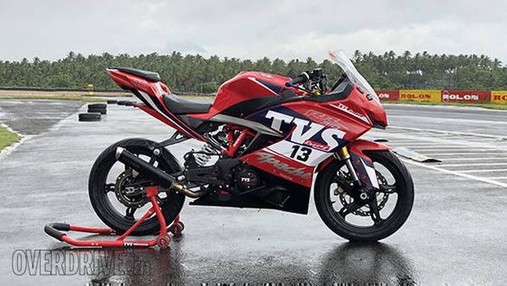 Race-spec TVS Apache RR 310 first ride review - Overdrive