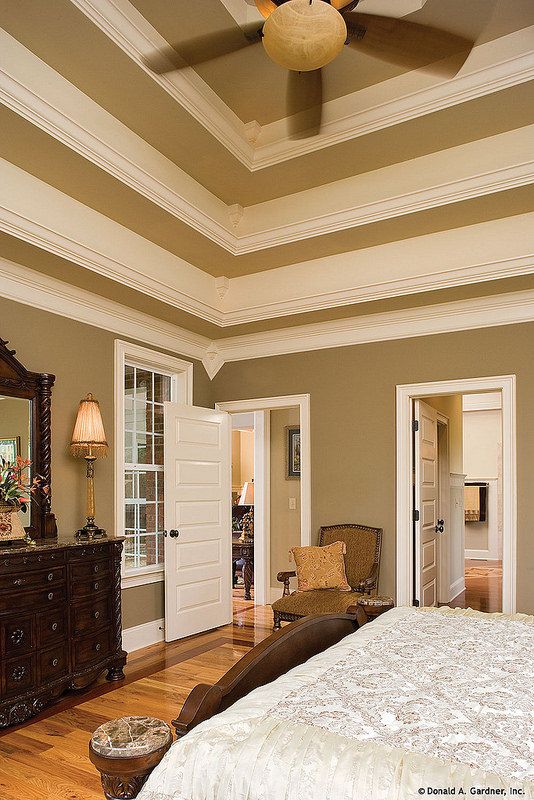 Plan 1117 The Clarkson Tray Ceilings Master Bedroom And Ceilings