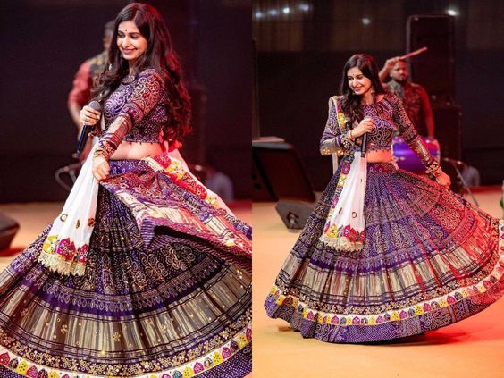 Kinjal Dave Beutifull Bandhani Print Lehengha Choli, Bollywood Style Lehengha With Dupatta,Wedding Wear Lehengha,Festive Wear Lehengha Choli