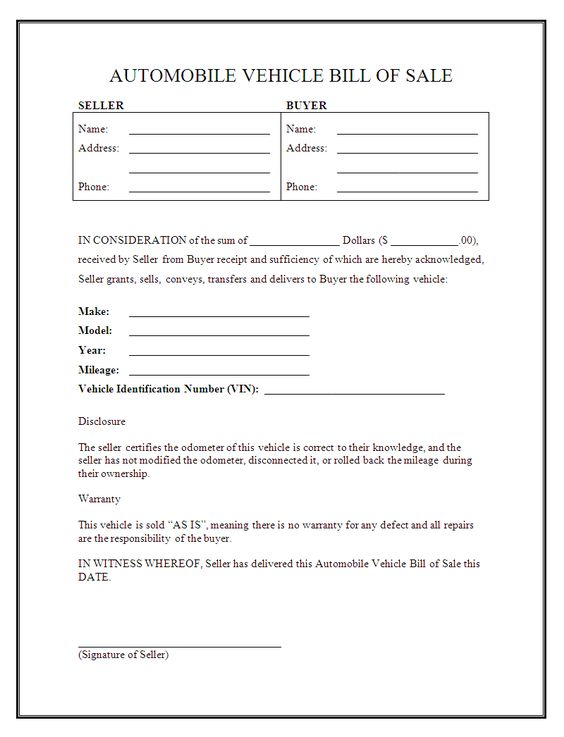 Free Printable Motorcycle Bill of Sale Form Template - bill of - bill of sale template word Free Printable Motorcycle Bill of Sale Form Template - bill of - bill of sale template word