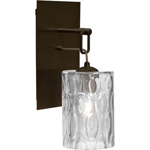 Besa Lighting Cruise Bronze One Light Wall Sconce With Clear Shade Cruise Bronze One Light Wall Sconce