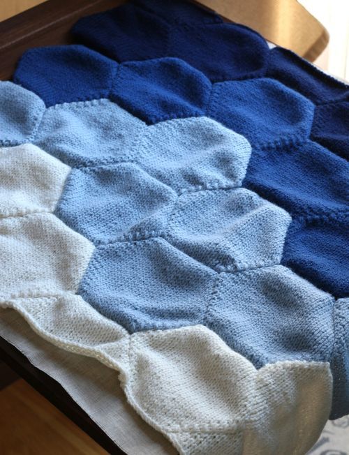 couverture tricot bébé garçon