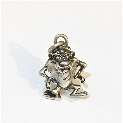 Sterling Silver TAZ charme