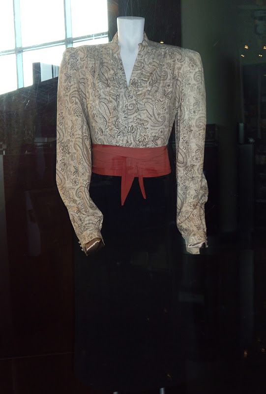Ingrid Bergman Casablanca costume.