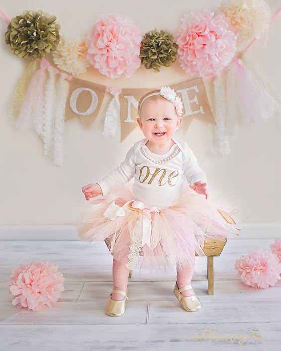 Encaje rosa y marfil Tutu Falda primer por RachelsKidsBoutique