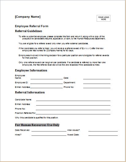 Employee referral form DOWNLOAD at wwwdoxhuborg employee - sample employment authorization form Employee referral form DOWNLOAD at wwwdoxhuborg employee - sample employment authorization form