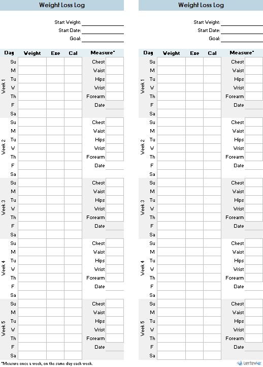 A free printable weight loss log that you can fold up and keep - healthy weight chart for women A free printable weight loss log that you can fold up and keep - healthy weight chart for women