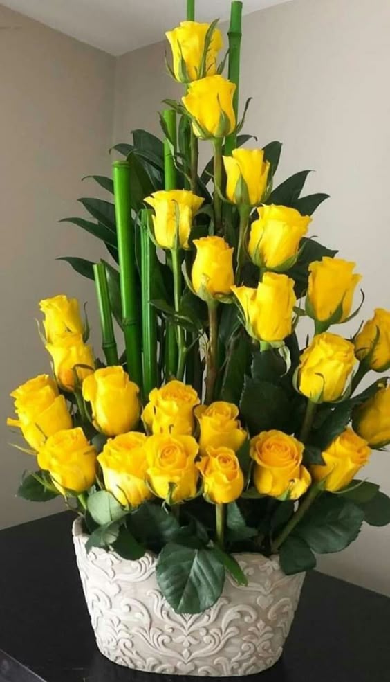 Simple Rose Arrangement