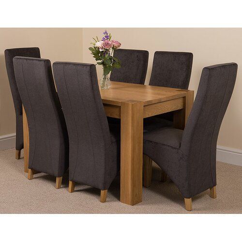 Essgruppe Royal Oak Holstebro 18090 6 Stuhle Weiss Kitchen Design Oak Table Dining Table
