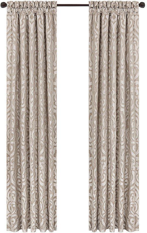 Jcpenney Queen Street Antonia 2 Pack Jacquard Curtain