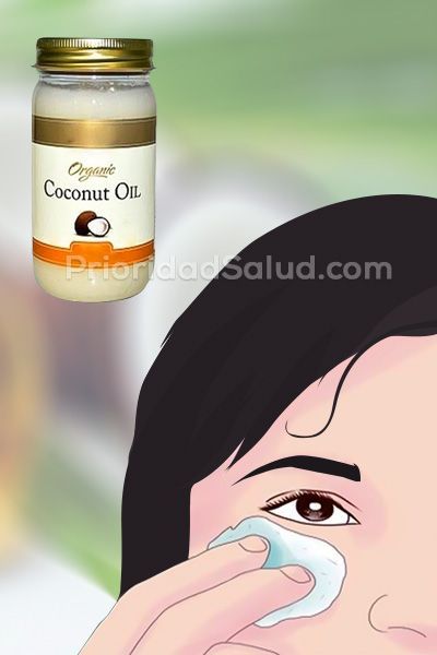 en que ayuda el aceite de coco en la cara
