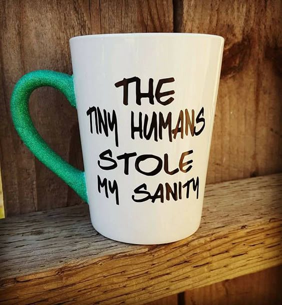 Tiny Humans mug, mom mug, tiny humans stole my sanity, mom gift, teacher gift, stay at home mom, gli